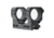 Spuhr Scope Mount 34mm Tube, 38mm, 0Mil, Picatinny Gen3, Black, SP-4002CM