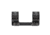 Spuhr Scope Mount 35mm Tube, 38mm, 0Mil, Picatinny, Black, SP-5002M