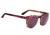 Spy Optic Alcatraz Sunglasses, Pink Sunset Frame, Happy Bronze  (Rose Gold Clip) Lens, 673121079865