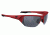 Spy Optic Alpha Sunglasses w/ Matte Red Frame &amp; Grey Black Mirror Lens