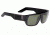 Spy Optic Blok Sunglasses Shiny Black Frame Grey Green Polarized Lenses