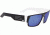 Spy Optic Blok Sunglasses - Whitewall Frame and Grey W/Navy Spectra Lens 670923809811