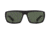 Spy Optic Bounty Sunglasses, Black ANSI Rx Frame, Happy Gray/Green Lens, 673017242863