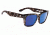 Spy Optic Bowie Sunglasses, Smoke Tort Frame, Happy Bronze w/ Blue Spectra Lens 673247888280