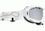 Spy Optic Comet Snow Youth Goggles White Frame / Bronze/Silver Mirror Lenses 310188650084