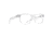 Spy Optic Crossway Optical 58 Crystal Sunglasses, Clear, One Size, 115694