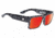 Spy Optic Cyrus Sunglasses, Spotted Tort Frame, Happy Grey Green w/ Red Spectra Lens 673180123365