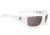 Spy Optic Dirk Single Vision Prescription Sunglasses, Matte White Frame, Gray Lens-672052396129SV