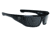 Spy Optic Dirk Sunglasses - Black Frame and Happy Bronze Polarized W/ Black Mirror Lens