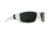 Spy Optic Dirty Mo Sunglasses, White W/Signature Frame, Happy Gray Green Lens 670937216863