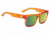 Spy Optic Discord Single Vision Prescription Sunglasses, Trans Orange Frame, Happy Bronze W/ Green Spectra Lens-673119471225SV