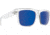 Spy Optic Discord Single Vision Prescription Sunglasses, Clear Frame, 183119183317SV