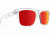 Spy Optic Discord Sunglasses, Clear Frame, Happy Gray Green W/Red Spectra Lens, 183119183365