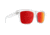 Spy Optic Discord Sunglasses, Clear Frame, Happy Gray/Green w/ Red Spectra Lens, 673119183365