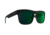Spy Optic Discord Sunglasses, Soft Matte Black/Green Fade Frame, Happy Gray/Green w/Green Flash Lens, 673119843695