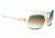 670275592073 Spy Optic Dynasty Sunglasses - Teal Vintage Fade frame, Bronze Fade lenses