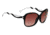 Spy Optic Fiona Single Vision Prescription Sunglasses, Black W/ Clear Frame, Merlot Fade Lens-670299090164SV
