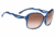 Spy Optic Fiona Sunglasses, Blue Tort Frame, Happy Bronze Fade Lens 670229092355