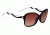 Spy Optic Fiona Progressive Prescription Sunglasses, Black w/Clear Frame, Merlot Fade Lens-670299090164PR
