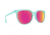 Spy Optic Fizz Eyewear - Unisex - Sunglasses, Translucent Seafoam Frame, Gray W/Pink Spectra Lens, 673514082810