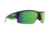 Spy Optic Flyer Sunglasses, Green Frame, Happy Bronze W/Green Spectra Lens, 673344233225