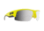 Spy Optic Flyer Sunglasses, Hi Vis Yellow Frame, Happy Bronze W/Black Mirror Lens, 673344143316