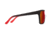 Spy Optic Flynn Sunglasses, Soft Matte Black/Red Fade Frame, Happy Gray/Green w/Red Flash Lens, 670323803673