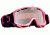 Spy Optic 311016391200 Omega Goggles - Matte Neon Pink Frame, Rose w/ Silver Mirror Lens