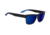 Spy Optic Haight 2 Sunglasses, Soft Matte Black/Blue Fade Frame, Happy Gray/Green w/ Dark Blue Lens, 673232282706