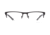 Spy Optic Hawke Single Vision Prescription Eyeglasses, Matte Black/Matte Black Horn Frame, 573474316000SV