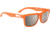 Spy Optic Helm Sunglasses - Matte Orange Frame and Happy Bronze Polarized W/ Black Mirror Lens 673015463832