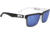Spy Optic Helm Sunglasses - Whitewall Frame and Grey W/Navy Spectra Lens 673015809121