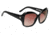 Spy Optic Honey Single Vision Prescription Sunglasses, Black Frame, Merlot Fade Lens-673035038164SV