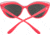 Spy Optic Julep Single Vision Prescription Sunglasses, Coral Frame, 6700000000005SV