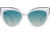 Spy Optic Julep Single Vision Prescription Sunglasses, White Frame, 6700000000006SV