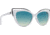 Spy Optic Julep Single Vision Prescription Sunglasses, White Frame, 6700000000006SV