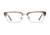 Spy Optic Lewis Bifocal Prescription Eyeglasses, Matte Green Smoke/Matte Gunmetal Frame, 573456665000BI