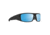 Spy Optic Logan Matte Sunglasses w/ Ice Blue Spectra Mirror, Black, One Size, 120728