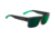 Spy Optic Montana Sunglasses, Soft Matte Black/Green Fade Frame, Happy Gray/Green w/Green Fla Lens, 673407843695
