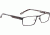 Spy Optic Nelson Progressive Prescription Eyeglasses, Matte Black/Gray Smoke Frame, 573444626000PR