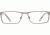 Spy Optic Nelson Progressive Prescription Eyeglasses, Matte Silver/Crystal Frame, 573444627000PR
