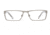 Spy Optic Nelson Progressive Prescription Eyeglasses, Matte Silver/Crystal Frame, 573444627000PR