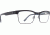 Spy Optic Paxton Progressive Prescription Eyeglasses, Matte Black/Black Blue Horn Frame, 573356456000PR