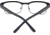 Spy Optic Paxton Progressive Prescription Eyeglasses, Matte Black/Black Blue Horn Frame, 573356456000PR