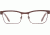Spy Optic Paxton Progressive Prescription Eyeglasses, Matte Deep Brown/Pink Smoke Frame, 573356832000PR