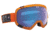 Spy Optic Platoon Goggles - Blue Contact + Bronze w/Silver Mirror Lens, Translucent Swing Frame 312012609848