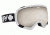 Spy Optic Platoon Goggles - Bronze w/Silver Mirror + Persimmon Contact Lens, Matte White Frame 312012396846