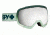 Spy Optic Platoon Ski Goggles - Green FadeFrame, Happy Gray Green W/ Silver Mirror &amp; Happy Yellow W/ Green Sprectra Lens, 312012164375