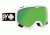 Spy Optic Platoon Ski Goggles - WhiteFrame, Bronze W/ Green Spectra &amp; Yellow Contact Lens, 312012396373