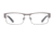 Spy Optic Trenton Single Vision Prescription Eyeglasses, Gunmetal/Black Frame-SRX00054SV